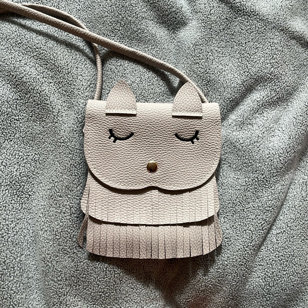 kids cat purse
